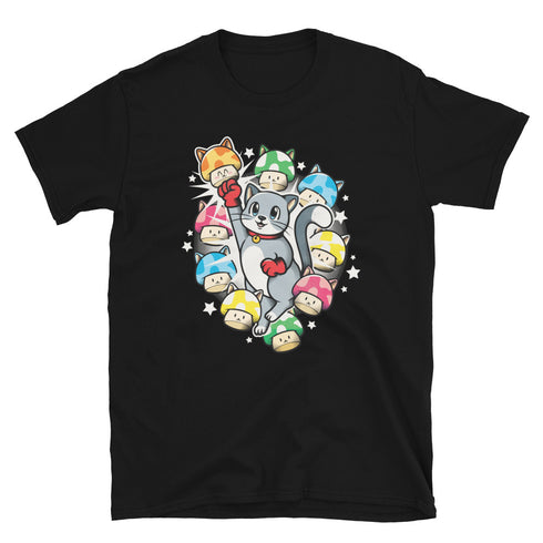 Gamer Cat 9-Up Classic T-Shirt